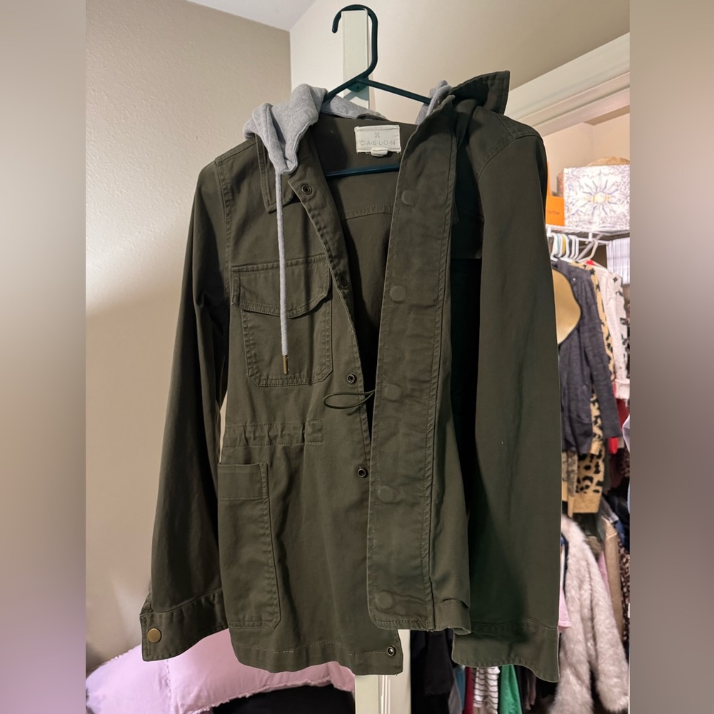 Jacket with hood